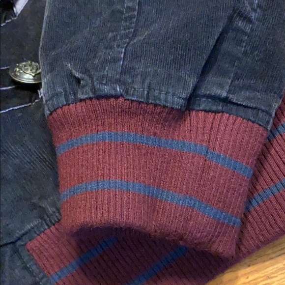 We the free blue and burgundy corduroy jacket - Picture 5 of 10
